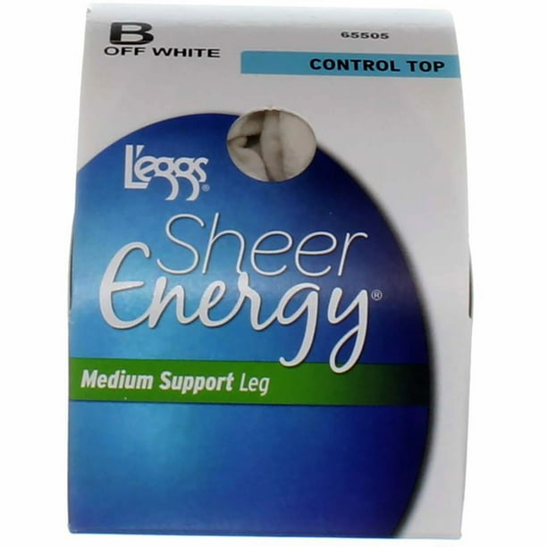L'eggs L'eggs Sheer Energy Women's Control Top Medium Support