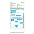 thumbnail image 4 of uPunch All Pay Periods Time Cards, 2-Sided, 3.5" x 7.5", Green, Pack Of 50, HNTCG1050, 4 of 4