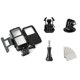 thumbnail image 1 of Cámara impermeable a prueba de agua Caja protectora de buceo Camcorder Protector Accesorios fotográficos Reemplazo para DJI Acción 2 Negro Noticed EL006088-02B, 1 of 7