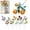 Orange, variant on 1 Stem Three-Headed Artificial Rose Flower Faux Silk Rose Head Branch for Wedding Bouquet Centerpiece Hotel Home Table Decor 66cm, Clearance Purple