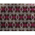 thumbnail image 4 of oneOone Georgette Viscose Fabric Geometric Ikat Fabric Prints By Yard 42 Inch Wide, 4 of 4