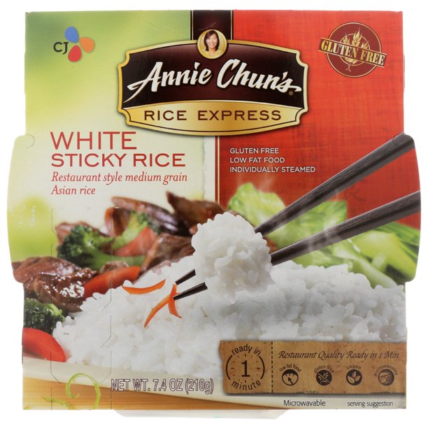 Annie Chun'S Rice Express White Sticky Rice, 7.4 Oz