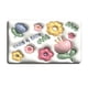 thumbnail image 2 of Manteles individuales de diatomeas suaves, tapete de expansión con diseño de flores pequeñas, visión 3D, para baño, inodoro, antideslizante, para césped líquido, 2 of 3