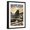Black Frame, variant on Art.com La Push Beach and Motorcycle, Washington Art Print by Lantern Press, White Frame Wall Art, 17" x 23"
