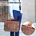 thumbnail image 7 of Bible Covers Case for Women Men, Bible Cover, Bible Case Bag, Large Book Carrying Case, Faux Leather Book Protector Case Fits Book 11.4X 8.2X 2.2 Inch, Teachers' Day Bible Accessories Gift, 7 of 7