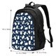 thumbnail image 5 of Balery Swan Mochila con carga USB para hombre y mujer - Mochila impermeable y antirrobo para laptop con puerto USB para viajes, trabajo, 5 of 7