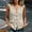 Khaki, variant on Harpily Womens Tank Tops Sleeveless V Neck Button Down Cotton Linen Casual Summer Blouses For Office Work Vacation Wear