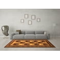 thumbnail image 3 of Ahgly Company Indoor Rectangle Oriental Orange Industrial Area Rugs, 2' x 3', 3 of 4