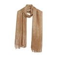 thumbnail image 2 of HAOTAGS Womens Metallic Shawl, Shimmer Evening Wrap for Formal Dress Glitter Party Shawl Gold Size Free Size, 2 of 5