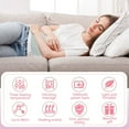 thumbnail image 4 of Portable Heating Pad USB Electric Menstrual Heat Pad Soft Waist Belt Heating Pad Wearable Women Menstrual Cramp Relief Heating Pad with 3 Temperature Setting for Women Girls, 4 of 10