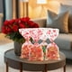 thumbnail image 5 of Bolsas de dulces para San Valentín, bolsas de celofán con forma de corazón rojo, bolsas de embalaje con lazos giratorios para galletas y dulces, bolsas de plástico para regalos de San Valentín (50 un, 5 of 5