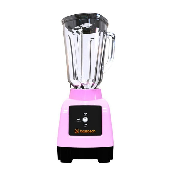 Licuadora 750W Vidrio 2L Tradicional Bosstech B2 Rosa
