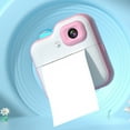 thumbnail image 4 of Kids Instant Print Camera 2.4 Inch IPS Screen 24 Megapixels Wireless App Printing Ink Less Thermal Printing Rechargeable Compact Design Pink, 4 of 6
