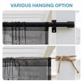 thumbnail image 5 of DONGPAI Outdoor Mosquito Netting for Patio - DIY Cut to Size High Density Bug Screen Mesh Lightweight Outdoor Sheer Curtains for Gazebo Pergola Porch - Rod Pocket Hang, 5.2 ft x 10 ft (1 Panel), 5 of 10
