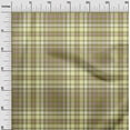 thumbnail image 3 of oneOone Cotton Poplin Twill Lime Green Fabric Check Sewing Fabric By The Yard Printed Diy Clothing Sewing Supplies 56 Inch Wide, 3 of 4
