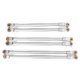 thumbnail image 5 of 6 uds 1:10 RC enlace de varilla de aleación de aluminio para Axial RBX10 Rysft 4WD modelo de coche Plata perfke Varillaje de varilla de aluminio, 5 of 6