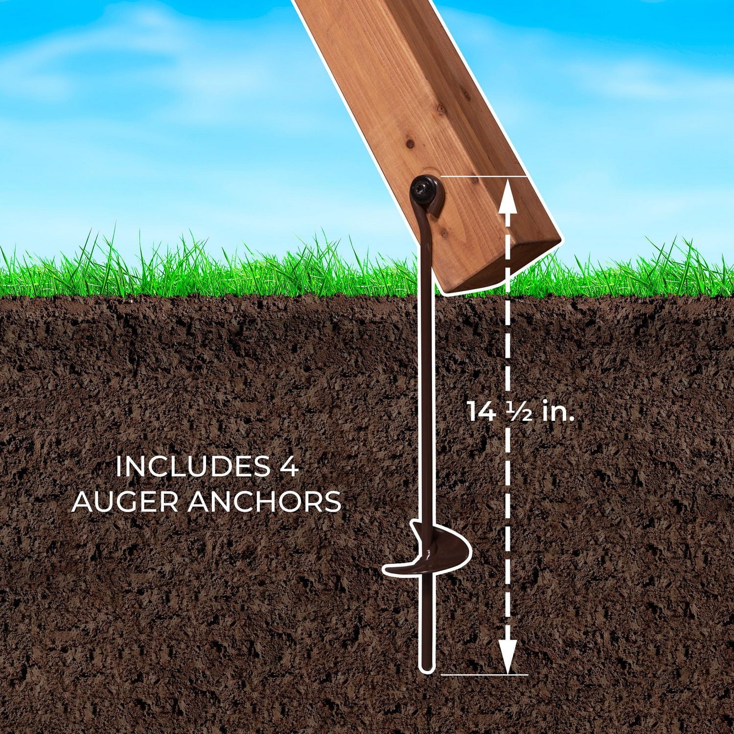 Backyard Discovery Durango Swing Set