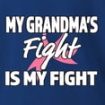 thumbnail image 6 of Wild Bobby My Grandma's Fight Is My Fight | Breast Cancer Pink Ribbon Fight Family Support Breast Cancer Awareness Women Slim Fit Junior Tee, 6 of 6