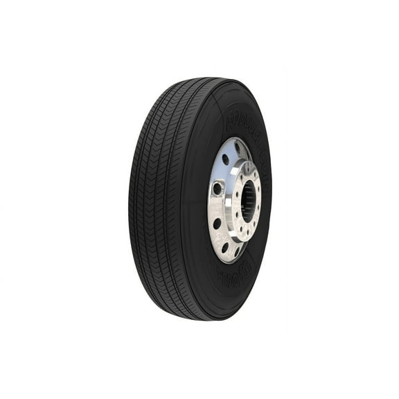 Double Coin RT606 Ultra Premium 5-Rib Regional Steer/All-Position Commercial Radial Truck Tire - 11R22.5 16 ply