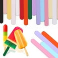 thumbnail image 4 of Farfi 10Pcs 24 Cavity Ice Cream Sticks Food Grade Heat-Resistant Durable Popsicle Sticks Party DIY Ice Cream Accessories for Home (Orange), 4 of 13