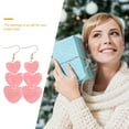 thumbnail image 3 of HONMEET Love Heart Earrings Lightweight Design for Special Occasions, 3 of 5