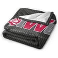 thumbnail image 2 of Indiana Wesleyan University Logo Fleece Blanket, Very Soft Microfiber Flannel Blanket for Couch Warm and Cozy for All Seasons, 2 of 8