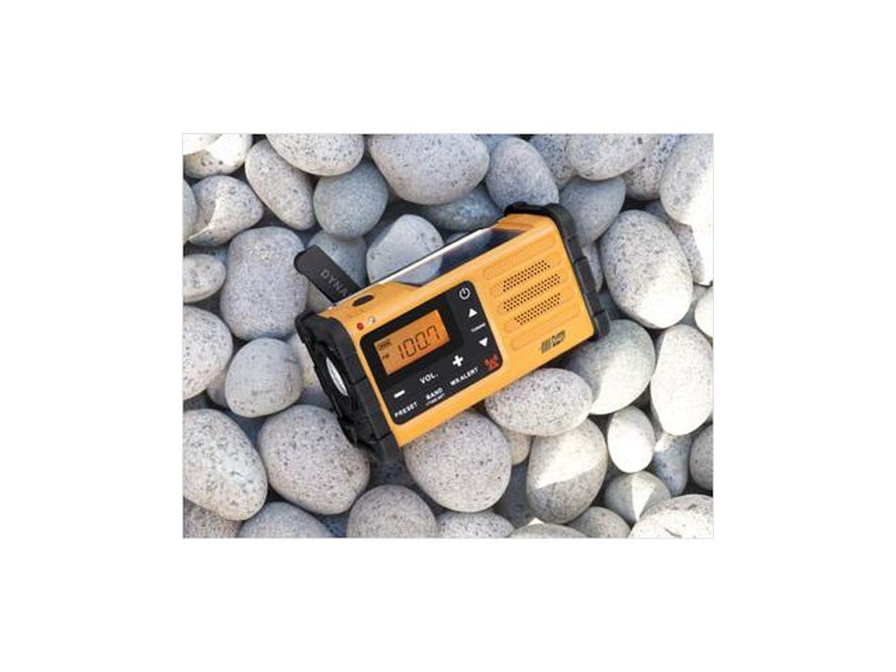 Sangean Portable Emergency Radios, Yellow, MMR-88