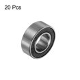 thumbnail image 3 of Uxcell 687-2RS Ball Bearings 7mmx14mmx5mm Chrome Steel Double Sealed 20 Pack, 3 of 6