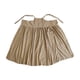 thumbnail image 3 of Delantal grueso con bolsillo y correa de hombro ajustable, delantal de carpintero impermeable beige, 3 of 9
