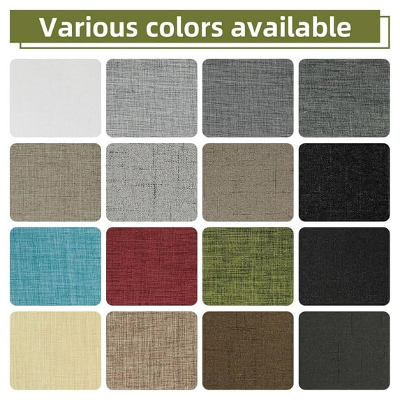 Eguiwyn Self-Adhesive Linen Fabric Repair Patch for Sofas, Couches, Furniture, Bags, and Car Seats, Durable Upholstery Fix Tape,Self-adhesive Linen Patch I 1.00cm