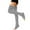 Grey, variant on Women's Ribbed Over The Knee Socks, Y2K Fashion Toeless Long Socks for Yoga Lounge, Casual Knit Thigh High Socks for Women and Girls - Watermelon Red