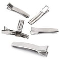 thumbnail image 4 of 50 Pieces 2 Inches Alligator Hair Clips Metal Single Prong Curl Clips Hairpins Teeth Bow Hair Clips for Salon Girls Hair Styling DIY Accessories, 4 of 9