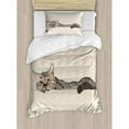 thumbnail image 3 of Ambesonne Cat Duvet Cover Set, 3 of 3