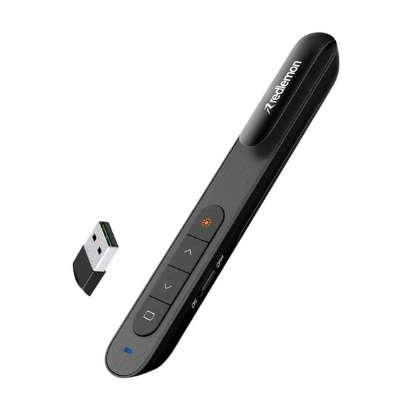 Apuntador Láser Inalámbrico Redlemon Presentador para Diapositivas USB