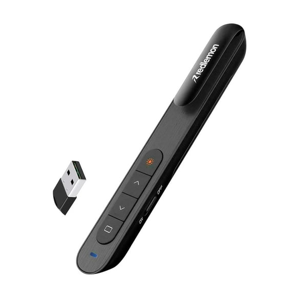 Apuntador Láser Inalámbrico Redlemon Presentador para Diapositivas USB