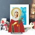 thumbnail image 1 of Pintura creativa de , manualidades, dibujo de , pintura de taladro completo por números, kit para año Nuevo, hogar, sala de estar, d rojo Baoblaze Pintura Diamante, 1 of 7