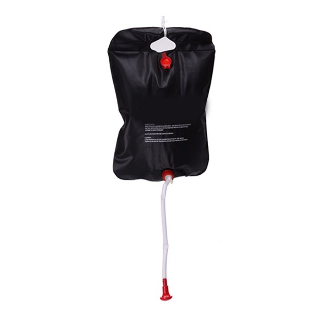 Bolsa de ducha Solar de 20L, bolsa de ducha de Camping plegable, portátil, de PVC, ligera, a prueba de fugas, interruptor ajustable, bolsa fácil de llenar YUNYI BRAND Deportes