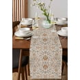 thumbnail image 4 of Boanket Vintage Boho Table Runner - 36 Inch Long, Kitchen Dining Table Runner Dresser Scarves, Retro Southwestern Ethnic Mexican Floral Farmhouse Home Decor for Coffee Table Wedding Party Banquet, 4 of 8