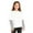 White, variant on AHTJRT Girl's Fake Two Pieces Shirts Fall Spring Casual Long Sleeve Tshirts Fashion Streetwear Sports Crewneck Pullover Tops Pink 7-8 Years