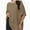 Khaki, variant on Oversized T Shirts for Women Short Sleeve Crewneck Summer Tops Loose Casual Mama Shirts Basic Tee