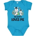 thumbnail image 3 of Inktastic Zebra My Boppa Loves Me Boys or Girls Baby Bodysuit, 3 of 5