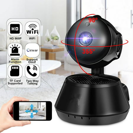 Wireless  Super HD 1080P Internet WiFi Wireless Network IP Security Surveillance Video Camera System, Pet and Nanny Monitor with Pan and Tilt, Two Way Audio & Night