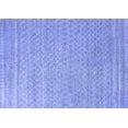 thumbnail image 1 of Ahgly Company Machine Washable Indoor Rectangle Oriental Blue Industrial Area Rugs, 2' x 5', 1 of 4