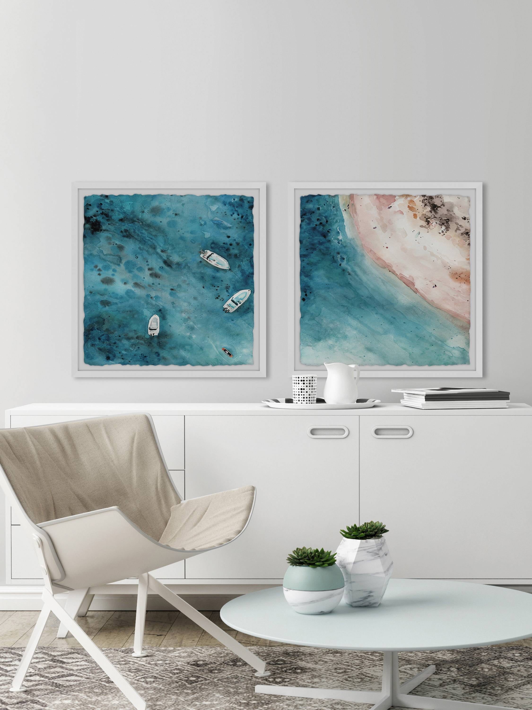 Marmont Hill Perfect Getaway Diptych, Art Prints 64.00" x 1.50"