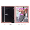 thumbnail image 4 of Tropic Parrot II - Framed Print w/glass - Sunset Pink, 4 of 7