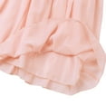 thumbnail image 6 of inhzoy Girls' Princess Halter Neck Lace Chiffon A-Line Junior Bridesmaid Dress Pink 12, 6 of 8