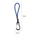 thumbnail image 6 of Tnobhg Carabiner Bungee Cord Portable Hanging Hook Strong Elastic Rope Multifunctional Connector Heavy Duty Latex Elastic Cord with Alloy Climbing Buckle Tent Accessories, 6 of 8