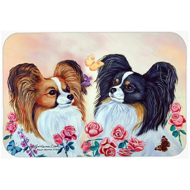 Carolines Treasures 7272CMT 30 x 20 in. Papillon Kitchen Or Bath Mat