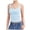 Light Blue, variant on Bmisegm Women's Square Neck Tank Top Sleeveless Double Lined Basic Tops Sharp Collection Tank Tops for Women Light Blue S