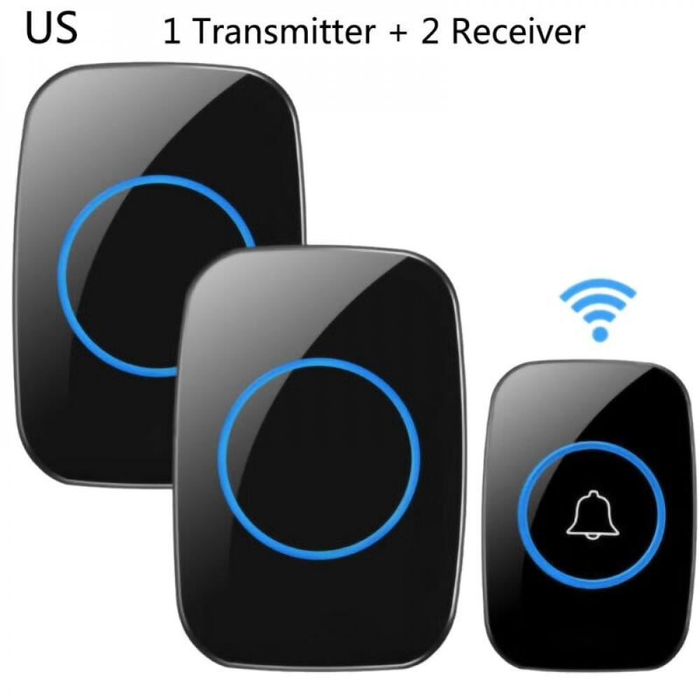 AC 110V Home Security Alarm 38 Music Tunes Wireless Doorbell Transmitter Receiver Home Door Bell Calling System AC 110V Home Security Alarm 38 Music Tunes Wireless Doorbell Transmitter Receiver Home Door Bell Calling System